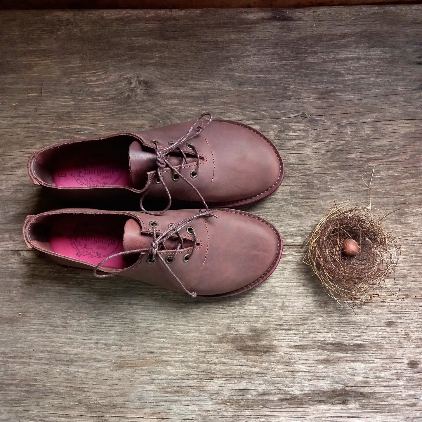 UK 6. ARRIETTY Shoe. Coffee / Castagno.