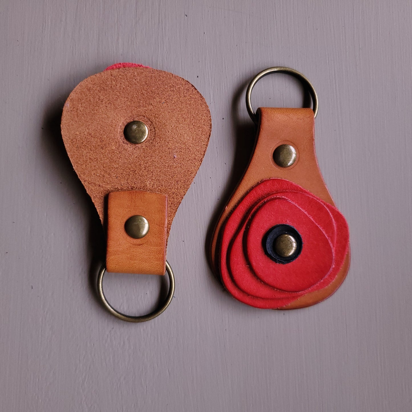 POPPY Fob. Various Colours.