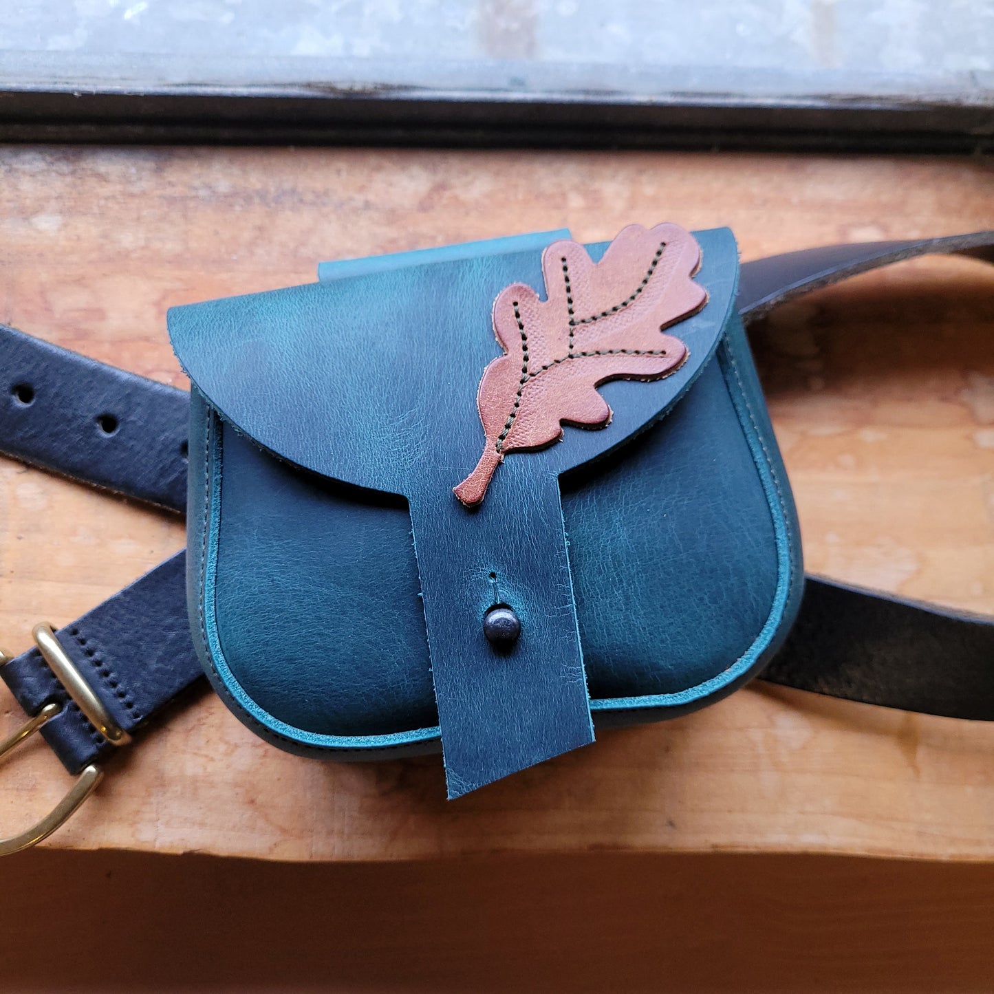 HAZEL Pouch. Made in England.