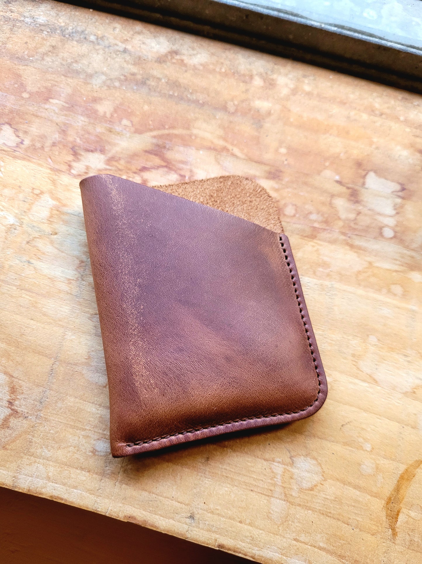 NETTLE Card Case. Various Colours. Ready Made.