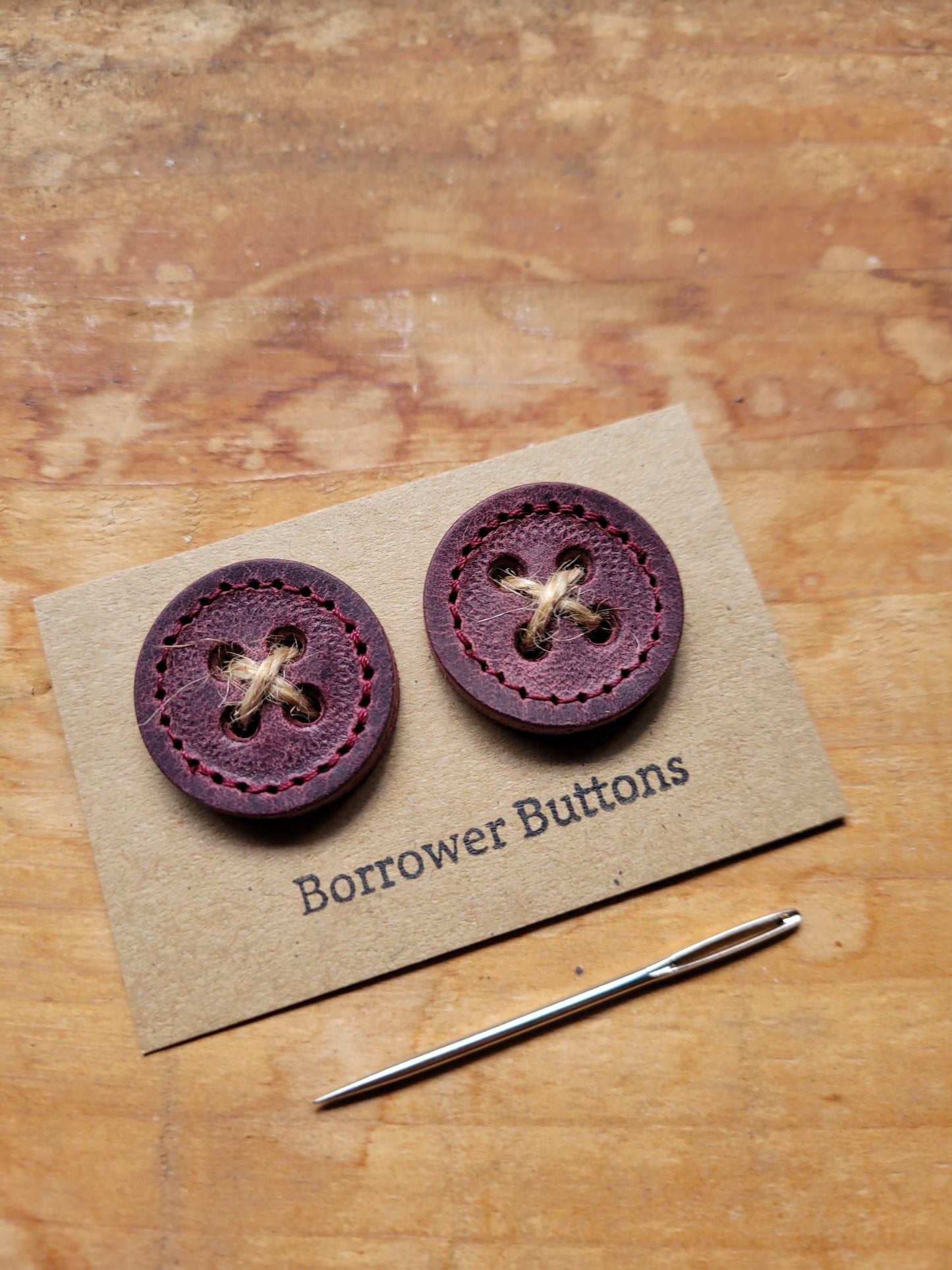 BORROWER Buttons. Ready Made.