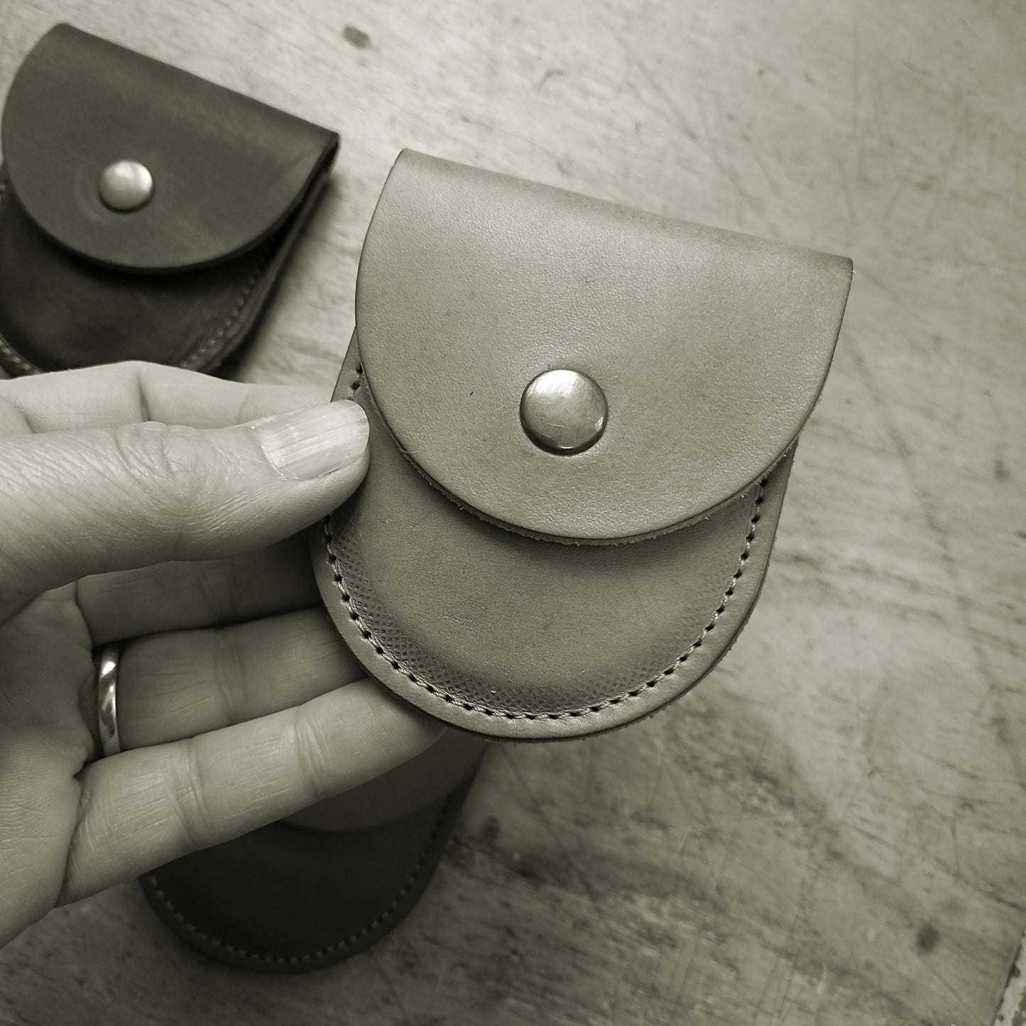 DUST Mini Purse. Tawny